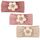 DRESHOW Stirnband Baby Mädchen Dehnbare Nylon Stirnbänder Handgefertigte Blumen Haarband for Neugeborene Kleinkinder Kinder 3 Stück