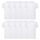 Fruit of the Loom Jungen Regular Fit T-Shirt Kids 10 Pack T-shirt, Weiß (White 30), 5-6 Y (Herstellergröße: 5-6 Y)