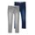 NAME IT Jungen NKMSILAS XSLIM Jeans 2002-TX, Dark Blue Denim/Medium Grey Denim, 152