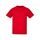 Build Your Brand Kinder T Shirt Basic – Rundhals Kurzarm Tee aus Baumwolle mit klassischer Passform für Alltag Schule Sommer und Freizeit Outfits,Cityred,122-128