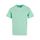 Build Your Brand Kinder T Shirt Basic – Rundhals Kurzarm Tee aus Baumwolle mit klassischer Passform für Alltag Schule Sommer und Freizeit Outfits,Neo Mint,134-140