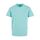 Build Your Brand Kinder T Shirt Basic – Rundhals Kurzarm Tee aus Baumwolle mit klassischer Passform für Alltag Schule Sommer und Freizeit Outfits,Berylblue,146-152
