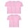 Fruit of the Loom 5er Pack Valueweight T Kids Kinder T-Shirt, Größe:116, Farbe:5X Rose