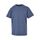 Build Your Brand Kinder T Shirt Basic – Rundhals Kurzarm Tee aus Baumwolle mit klassischer Passform für Alltag Schule Sommer und Freizeit Outfits,Blau,122-128
