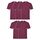 Fruit of the Loom 5er Pack Valueweight T Kids Kinder T-Shirt, Größe:104, Farbe:5X Burgund