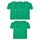 Fruit of the Loom 5er Pack Valueweight T Kids Kinder T-Shirt, Größe:164, Farbe:5X maigrün