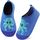 Kyopp Hausschuhe Kinder Junge Mädchen Pantoffeln Atmungsaktive Rutschfest Weich Barfussschuhe für Lauflernschuhe Kleinkinder Schuhe Kindergarten Unisex (Oktopus Dunkelblau 26/27EU)