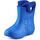 Ladeheid EVA Kinder Jungen Mädchen Gummistiefel Regenschuhe gefüttert Regenstiefel Gummischuhe LA-CA-04 (Blau/Marineblau, 34/35 EU)