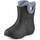 Ladeheid EVA Kinder Jungen Mädchen Gummistiefel Regenschuhe gefüttert Regenstiefel Gummischuhe LA-CA-04 (Carbone/Grau, 32/33 EU)
