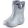 Ladeheid EVA Kinder Jungen Mädchen Gummistiefel Regenschuhe gefüttert Regenstiefel Gummischuhe LA-CA-04 (Grau, 30/31 EU)