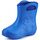 Ladeheid EVA Kinder Jungen Mädchen Gummistiefel Regenschuhe gefüttert LA-CA-03 (Blau/Marineblau, 26/27 EU)