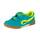 Lico Unisex Kinder Bernie V Hallenschuhe, Petrol Lemon, 32 EU