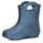 Ladeheid Eva federleichte Kinder Gummistiefel für Jungen und Mädchen Regenschuhe Bequeme und wasserdichte Regenstiefel Kinder LA-CA-01 (Metallisches Blau-2, 30/31 EU)