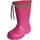 demar. Kinder Mädchen Jungen Gummistiefel Wolle gefüttert Regenstiefel leichtes Eva Material Pink 24/25 EU