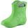 Ladeheid EVA Kinder Jungen Mädchen Gummistiefel Regenschuhe gefüttert LA-CA-03 (Grün/Grau, 32/33 EU)