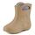 Ladeheid EVA Kinder Jungen Mädchen Gummistiefel Regenschuhe gefüttert LA-CA-03 Kamel, 26/27 EU