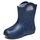 Ladeheid EVA Kinder Jungen Mädchen Gummistiefel Regenschuhe gefüttert LA-CA-03 Marineblau, 28/29 EU