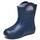 Ladeheid EVA Kinder Jungen Mädchen Gummistiefel Regenschuhe gefüttert LA-CA-03 Marineblau, 30/31 EU