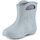 Ladeheid EVA Kinder Jungen Mädchen Gummistiefel Regenschuhe gefüttert LA-CA-03 (Grau, 34/35 EU)
