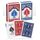 Bicycle 1001781 Kartendeck Standard 2er-Pack Rot & Blau Rommé-Karten, Pokerkarten, Zauberkarten/Klassische Rider Back Rückseite/hochwertiges Kartenspiel, ab 10 Jahren, Poker