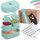 BJORKI® Bento Box für Kinder inkl. BONUS Namensticker - Auslaufsichere Lunchbox mit Fächern - Nachhaltige Brotdose Kinder für Kindergarten & Schule - Die Jausenbox für unterwegs.
