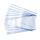 HERMA 20235 Buchumschläge 27 x 54 cm HERMÄX Classic, 10 Stück, Buchhüllen mit Beschriftungsetikett & Kantenschutz aus abwischbarer Polypropylen-Folie, Buchschoner Set für Schulbücher, transparent