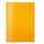 HERMA 7494 Heftumschlag A4 Transparent Orange, Hefthülle aus strapazierfähiger & abwischbarer Polypropylen-Folie, durchsichtige Heftschoner für Schulhefte, farbig