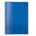 HERMA 7493 Heftumschlag A4 Transparent Blau, Hefthülle aus strapazierfähiger & abwischbarer Polypropylen-Folie, durchsichtige Heftschoner für Schulhefte, farbig