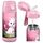 Jarlson® Trinkflasche Kinder Edelstahl Charli [MIT STROHHALM] - Thermosflasche Auslaufsicher - Thermoskanne - Water Bottle Kids - Thermo Trink Flasche für Schule & Kindergarten (350ml, Katze 2.0)