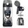 JARLSON® Trinkflasche Kinder Edelstahl Charli [MIT STROHHALM] Thermosflasche Auslaufsicher - Thermoskanne - Water Bottle Kids - Thermo Trink Flasche für Schule & Kindergarten (350ml Superheld schwarz)