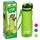 schmatzfatz Sport-Trinkflasche, hält das Wasser kalt, Trinkflaschen für Erwachsene, Kinder, Trinkflasche aus Kunststoff, BPA-frei, wasserdicht, für Herren, Damen, Wasserflasche, ohne Strohhalm, 800