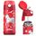 Jarlson® Trinkflasche Kinder Edelstahl Charli [MIT STROHHALM] - Thermosflasche Auslaufsicher - Thermoskanne - Water Bottle Kids - Thermo Trink Flasche für Schule & Kindergarten (350ml, Pferd)