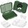 My Vesperbox – Len - Bento Box Kinder - Lunchbox mit 4+2 Fächern - extrem robust – Brotdose – Brotbox ideal für Kindergarten und Schule (Dunkelgrün Fuchs)