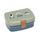 LÄSSIG Kinder Lunchbox Brotdose mit herausnehmbarer Unterteilung, BPA-frei/Happy Prints, Blau