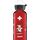 SIGG - Alu Trinkflasche Kinder - KBT Funny Cows - Auslaufsicher & Bruchsicher - Federleicht - BPA-frei - Klimaneutral Zertifiziert - Sport & Schule - Rot mit Kühen - 0,4L