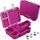 My Vesperbox® Brotdose für Kinder mit Fächern [JIN] - Lunchbox mit Trennfächern - Bento Box - Jausenbox - Brotzeitbox für Schule & Kindergarten - Vesperdose für Jungen & Mädchen
