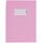 HERMA 19855 Heftumschläge A5 Karton Rosa, 10 Stück, Hefthüllen mit Beschriftungsfeld aus stabilem & extra starkem Papier, Heftschoner Set für Schulhefte, farbig
