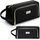 KALIDI Federmäppchen Mäppchen Federtaschen 2 Fächer, extra groß Pencil Case Stifte Etui Schule, Aesthetic Federmäppchen Mäppchen für Mädchen und Jungen, Cord Schwarz