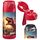 Jarlson® Trinkflasche Kinder Edelstahl MALI [THERMOSFLASCHE] - Kindertrinkflasche Auslaufsicher - Thermoskanne Kohlensäure geeignet - Trink Flasche für Schule & Kindergarten (350ml, Dinosaurier 2.0)