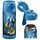 Jarlson® Trinkflasche Kinder Edelstahl MALI [THERMOSFLASCHE] - Kindertrinkflasche Auslaufsicher - Thermoskanne Kohlensäure geeignet - Thermo Trink Flasche für Schule & Kindergarten (350ml, Roboter)