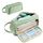 KALIDI Federmäppchen, Etui Große Kapazität 2 Fach Federtaschen Unisex Mäppchen Stiftetasche Bleistift Beutel Federmappe Schulsachen Pencil Case mit Tragegriff für Schule Büro Mädchen Damen Student