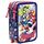 Clondo Federmäppchen 44 Stück, für Avengers Fan, Mäppchen, Mehrfarbig, Federtasche, Etui mit Stiften, Kugelschreiber, Kinder, Grundschule, 3 Fächer, Superhelden