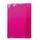 HERMA 19606 Heftumschläge A4 Transparent Pink Rosa, 10 Stück, Hefthüllen aus strapazierfähiger, abwischbarer & extra dicker Polypropylen-Folie, durchsichtige Heftschoner Set für Schulhefte, farbig