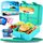 LUCKY KIDZ© Brotdose Kinder mit Fächern, Bento Box, Brotdose mit Fächern, Auslaufsicher & BPA frei, Lunchbox Kinder, Vesperbox, Jausenbox, Brotdosen, Lunch Box, Brotzeitbox, Frühstücksbox