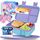 LUCKY KIDZ® Brotdose Kinder – auslaufsichere Lunchbox mit Fächern – Bento Box BPA-frei aus PP & ABS – spülmaschinengeeignet für Schule und Kindergarten – Premium Snackbox für gesunde Mahlzeiten