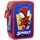 Clondo Spiderman Federmäppchen 44 Stück, Mäppchen, Mehrfarbig, Federtasche für Schreibwaren, Etui mit Stiften, Kugelschreiber, & mehr, Kinder, Mädchen & Jungen, Grundschule, 3 Fächer, Spidey