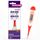 scala SC 1501 flex Fieberthermometer digital – 10 Sek. Messzeit, flexible Spitze, Fieberalarm, wasserdicht – oral, rektal & axillar – für Baby, Kinder & Erwachsene (rot)
