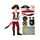 Spooktacular Creations Piratenkostüm für Jungen, klassisches braunes Piraten-Outfit-Deluxe-Set mit Spielzeugzubehör für Kleinkinder, Halloween, Rollenspiel-Mottoparty (Mittel, 8–10 Jahre)