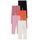 Amazon Essentials Mädchen Leggings, 5er-Pack, Elfenbein/Orange/Rosa/Schwarz/Zartrosa, 5 Jahre