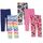 Amazon Essentials Mädchen Leggings, 5er-Pack, Blau/Erdbeeren/Grau/Rosa/Wellen, 11-12 Jahre